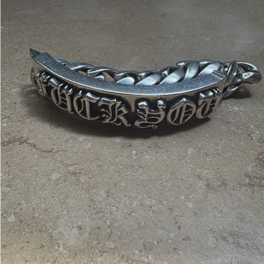 Chrome Hearts F*** YOU Bracelet Ultra Rare